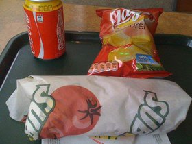 I caved and went to Subway Only €5 for the meal It.jpg